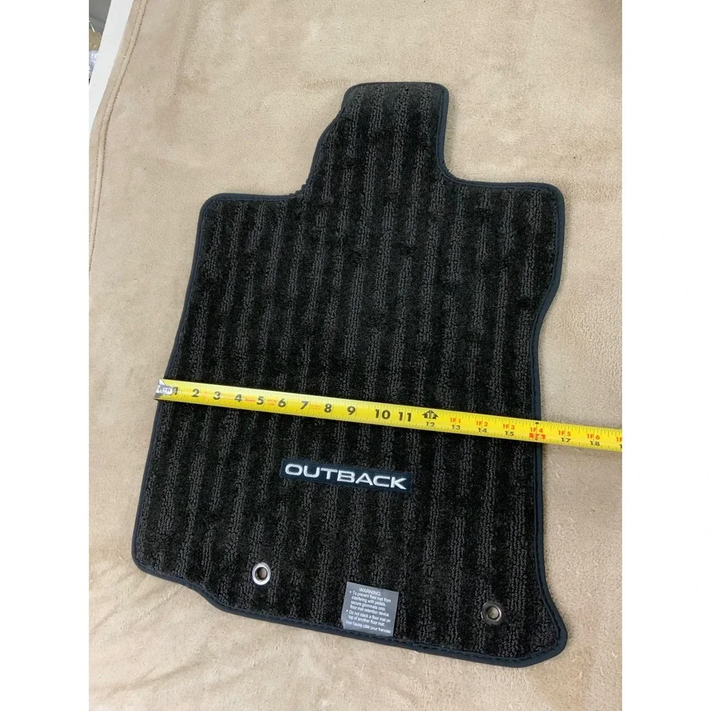 Subaru Outback 2020 Floor Mats Set of 4 Black NEW
